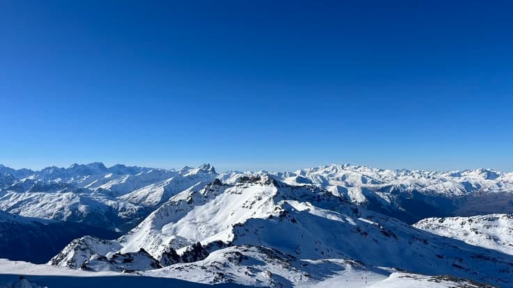 Skiing at Mzaar