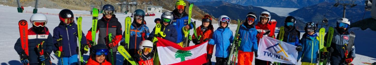 Skiing at Mzaar